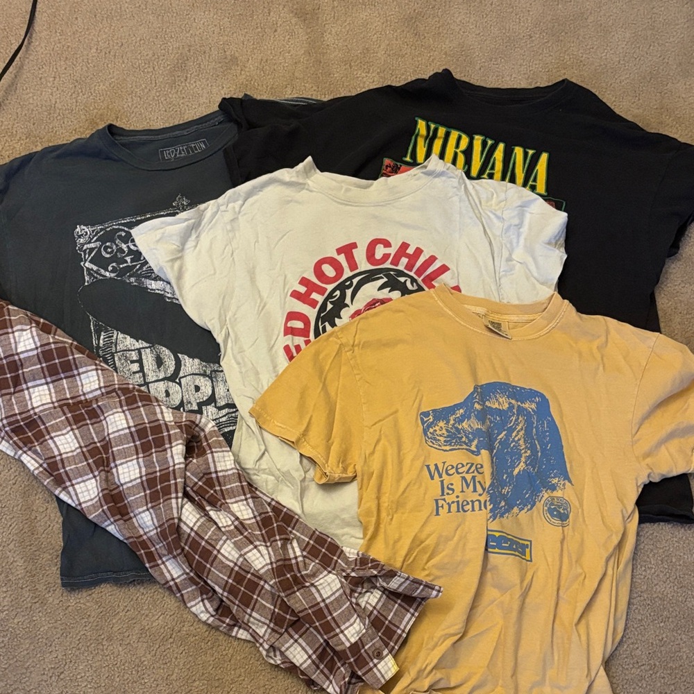 Vintage Band T-Shirts Collection